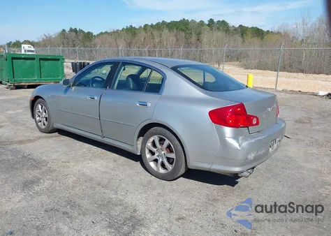 2005 Infiniti G35X z USA, uszkodzony, nr VIN JNKCV51F25M303679